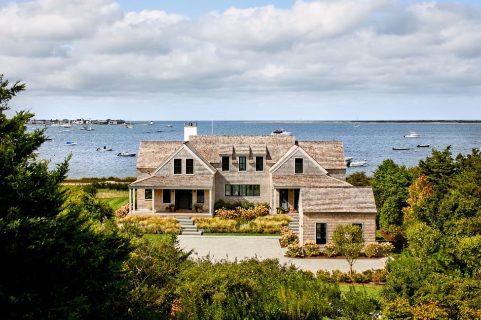 Waterfront estate overlooking Nantucket Harbor